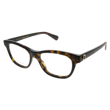 Gucci Gucci Logo GG 0372O 002 Womens Rectangle Eyeglasses 51mm