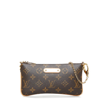Louis Vuitton Pochette Milla MM Monogram Leather/canvas