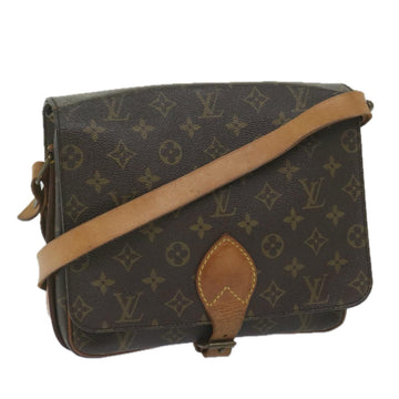 Louis Vuitton Cartouchière  Canvas Shoulder Bag