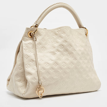 Louis Vuitton Neige Monogram Empreinte Leather Artsy Mm Bag