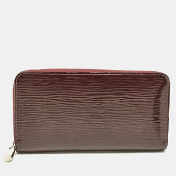 Louis Vuitton Bordeaux Eclectic Epi Leather Zippy Wallet