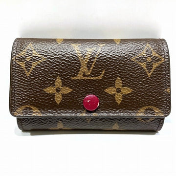 Louis Vuitton Multiclés 4  Canvas Wallet