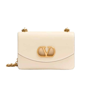 VO GARAVANI VAIN SHOULDER BAG IN SHINY WHITE 19CM 6W2B0R16GCB REN