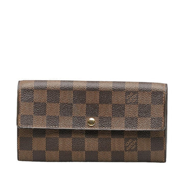 Louis Vuitton Portefeuille Sarah  Canvas Wallet