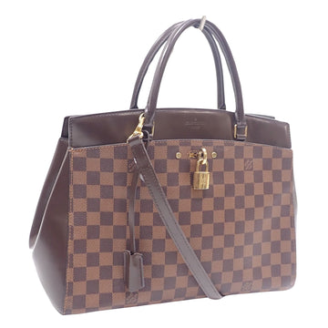 Louis Vuitton Rivoli  Canvas Handbag