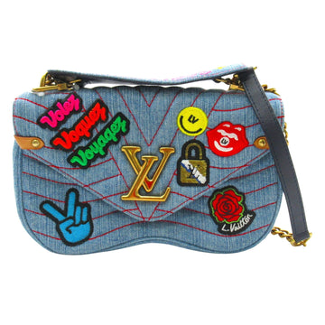 Louis Vuitton New Wave   - Jeans Shoulder Bag