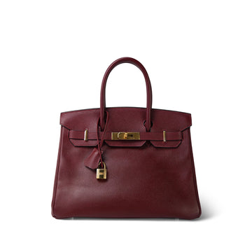 Birkin 30 Rouge H leather  C Square Stamp