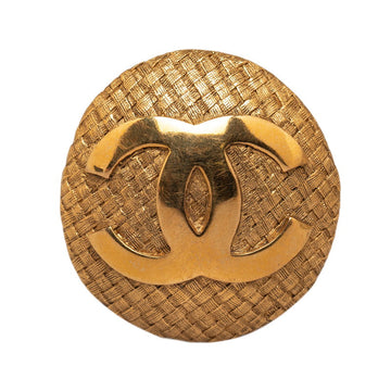 Top Quality Chanel Top Quality Chanel Vintage Brochure  Gold Ladies Paris