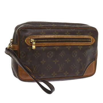 Louis Vuitton Marly Dragonne  Canvas Clutch Bag