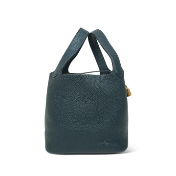 Picotin 18 Vert Cypress leather  Z Stamp