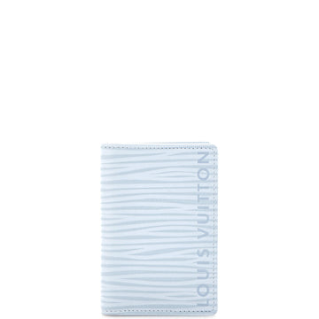 Pocket Organizer Logo Embossed XL Epi Leather