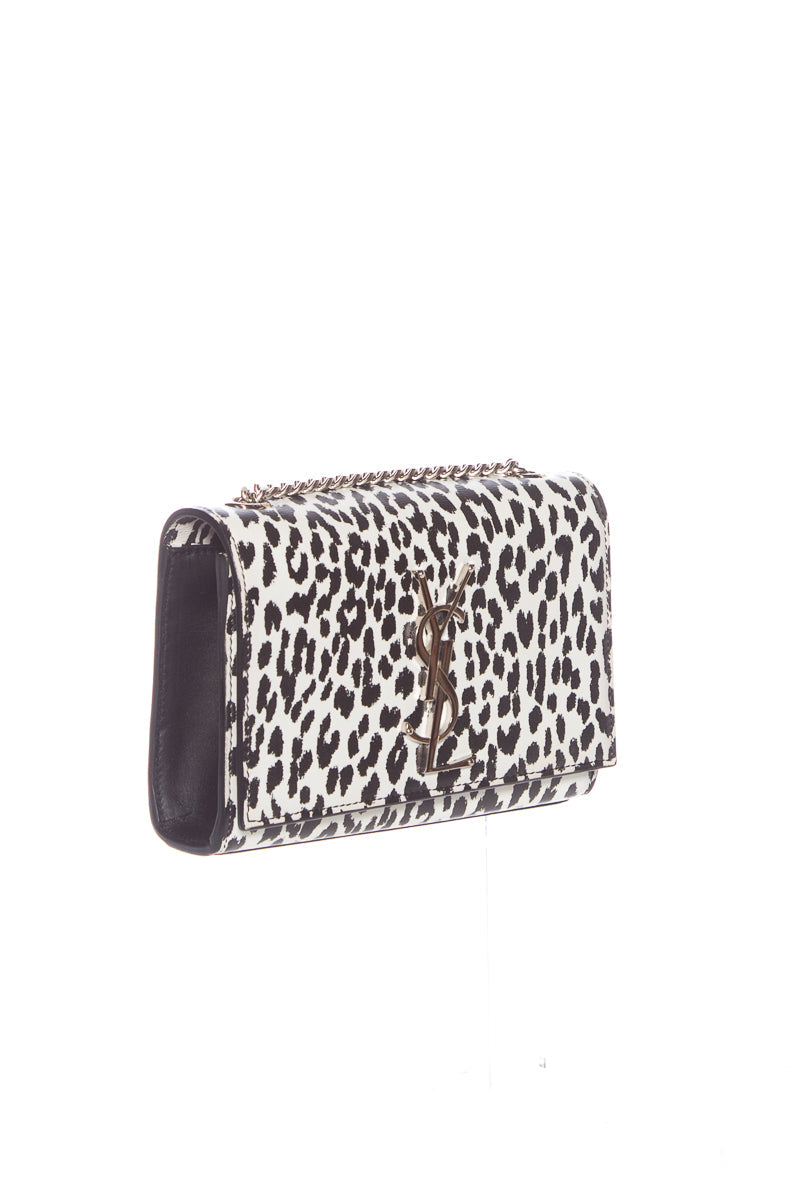 Yves Saint Laurent Black and White Cross-Body