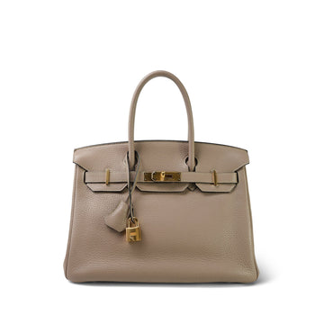 Birkin 30 Gris T Togo  P Square Stamp