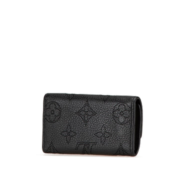 Black Louis Vuitton Monogram Mahina Key Holder