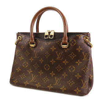 Brown Louis Vuitton Monogram Pallas BB Satchel