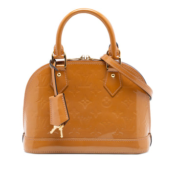 Alma Handbag Monogram Vernis BB