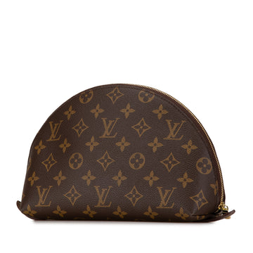 Brown Louis Vuitton Monogram Cosmetic Pouch GM