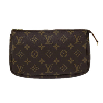 Louis Vuitton Pochette Accessoire  Canvas Clutch Bag