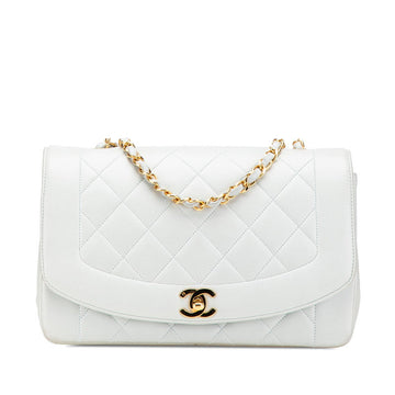 Chanel Diana Lambskin Shoulder Bag