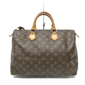Louis Vuitton Speedy 35  Canvas Handbag