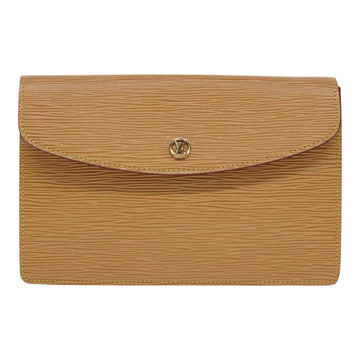 Louis Vuitton Montaigne  Leather Clutch Bag