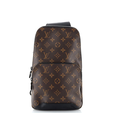 Avenue Sling Bag Macassar Monogram Canvas
