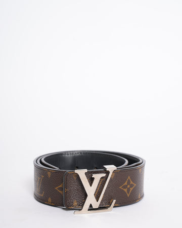 Louis Vuitton Monogram Canvas Signature Buckle Belt