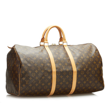 Louis Vuitton Keepall 50 Monogram Leather/canvas