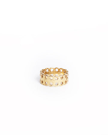 Louis vuitton hide and seek gold ring