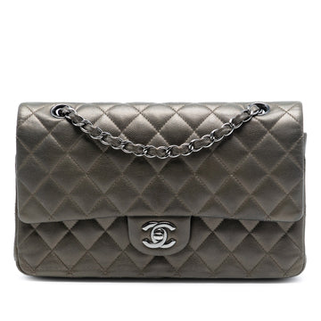 Classic Double Flap Bag Quilted Caviar Medium