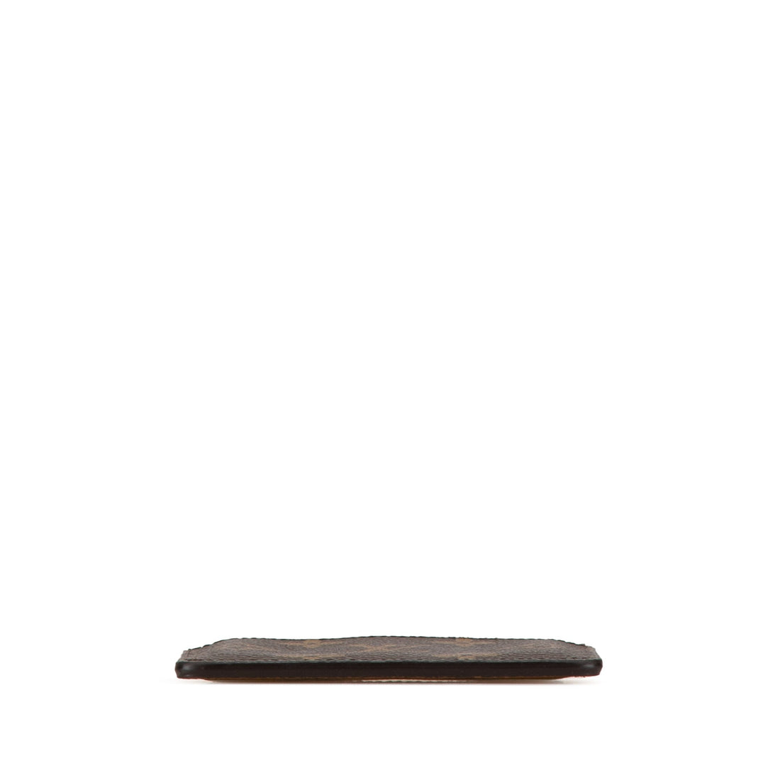 Brown Louis Vuitton Monogram Reverse Card Holder