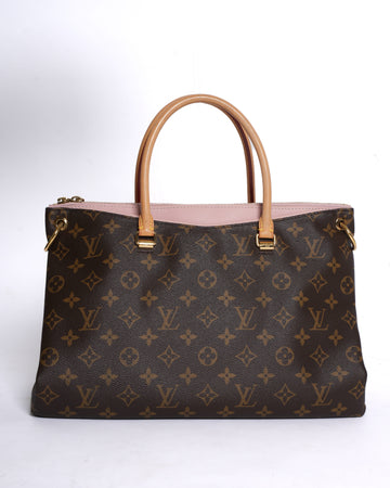 Louis Vuitton Pallas Handbag in Monogram Leather