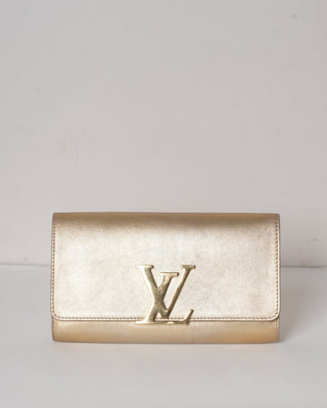 Louis Vuitton Calfskin Neo Louise Clutch