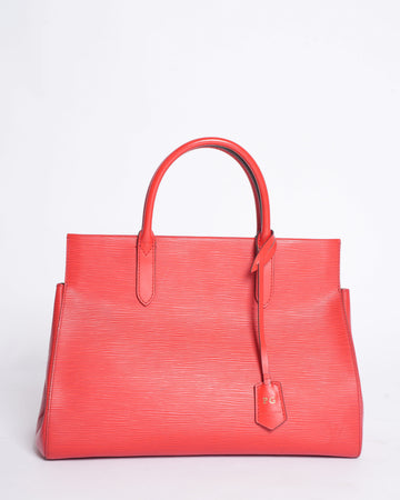 Louis?Vuitton Coquelicot Epi Leather Marly MM Bag