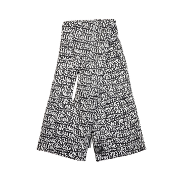 Balenciaga Monogram Duvet Scarf