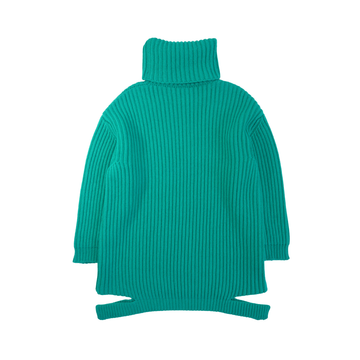 Balenciaga Turtleneck Sweater Dress - Women's 36