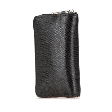 Black Louis Vuitton Taiga Zippy Coin Purse