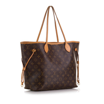 Louis Vuitton Neverfull MM Monogram Leather/canvas