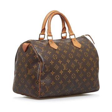 Louis Vuitton Speedy 30 Monogram Leather/canvas