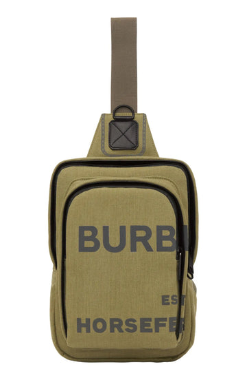 BURBERRY HORSEFERRY PRINT NYLON CANVAS CROSSBODY New 1:1 Bags