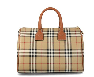 BURBERRY NOVA CHECK MEDIUM BOWLING New 1:1 Bags