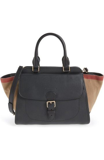 BURBERRY MEDIUM HARCOURT LEATHER SATCHEL New 1:1 Bags