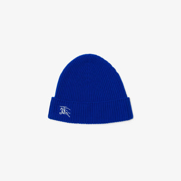 BURBERRY RIBBED CASHMERE BEANIE