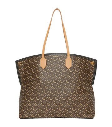 BURBERRY TB MONOGRAM SOCIETY TOP HANDLE TOTE New 1:1 Bags