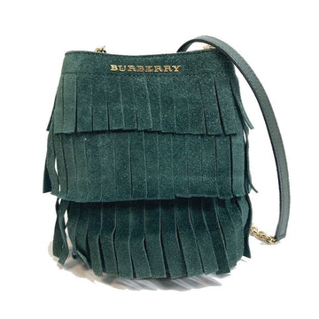 BURBERRY SUEDE FRINGE CHAIN SHOULDER New 1:1 Bags