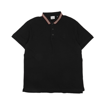 Burberry Stripe Collar Polo - Men's XXL