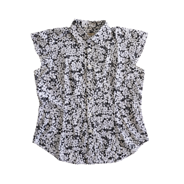 Burberry Cap Sleeve Blouse - Women's L