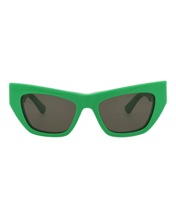 Bottega Veneta Womens Cat Eye Green Green Green Fashion Designer Eyewear