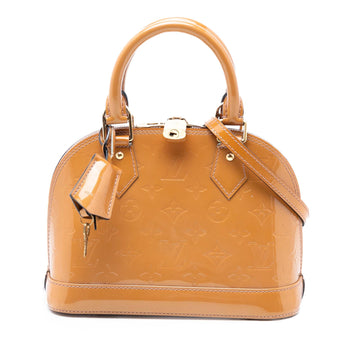 Alma Handbag Monogram Vernis BB