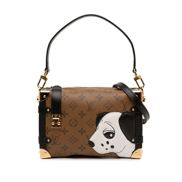 Side Trunk Handbag Reverse Monogram Canvas PM